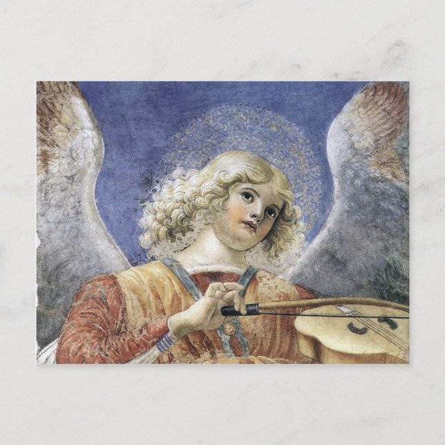 Carte postale Renaissance Angel Melozzo (Devant)