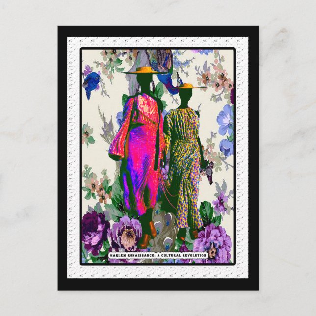 Carte Postale Renaissance de Harlem (Devant)