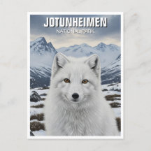 Renard arctique dans le parc national de Jotunheim