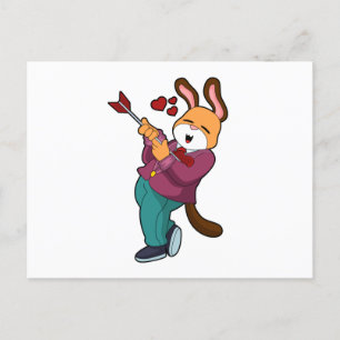 Carte Postale Renard comme marié avec costume