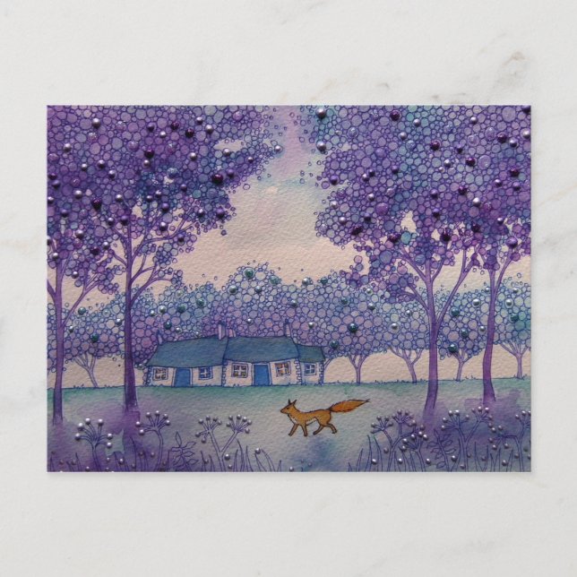 Carte Postale Renard errant (Devant)