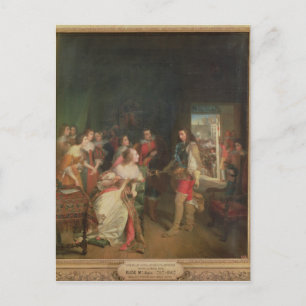 Carte Postale Rencontre entre Louis II de Bourbon