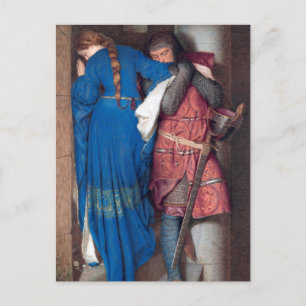 Carte Postale Rencontre sur les escaliers à tourelle par Frederi