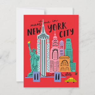 Carte Postale Rencontrez-moi dans les monuments du paysage de Ne
