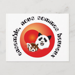 Carte Postale Rendez-vous de Panda