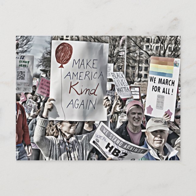 Carte Postale Rendre à l'Amérique un modèle (Devant)