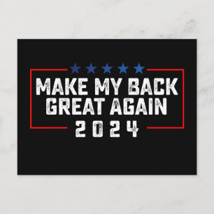 Carte Postale Rendre ma victoire à l'élection Trump de 2024