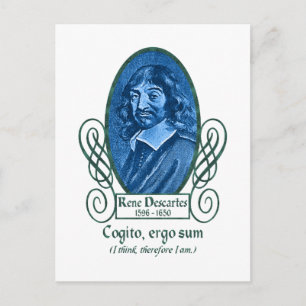 Carte Postale René Descartes