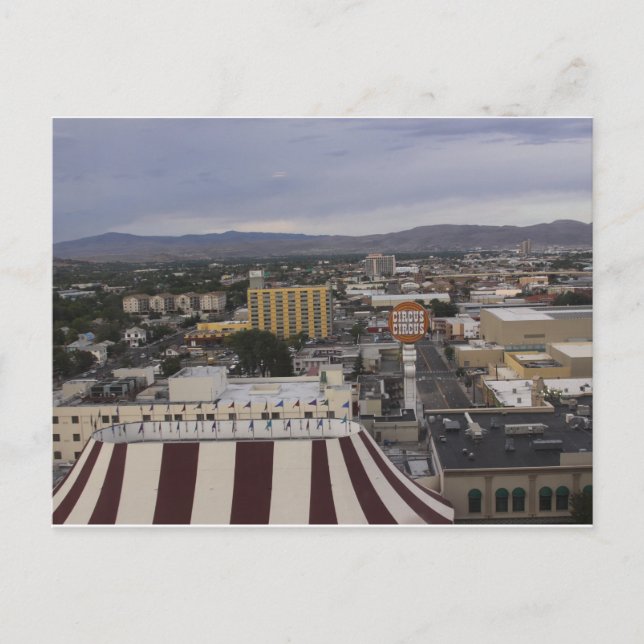 Carte postale Reno, Nevada (Devant)