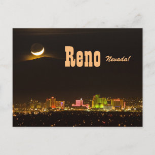 Carte postale Reno Nevada New Moon
