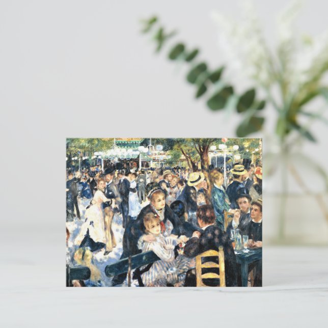 Carte Postale Renoir - Danse au Moulin de la Galette (Debout devant)