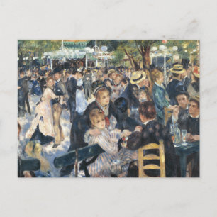 Carte Postale Renoir Danse au Moulin de la Galette Vintage