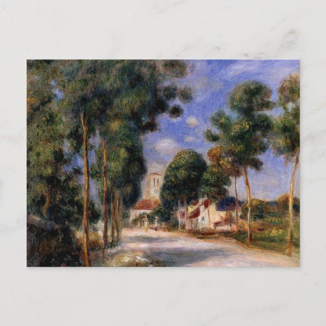 Carte Postale Renoir - Entrée du village d'Essoyes (Devant)