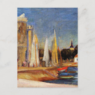 Carte Postale Renoir - Le Port de Rochelle