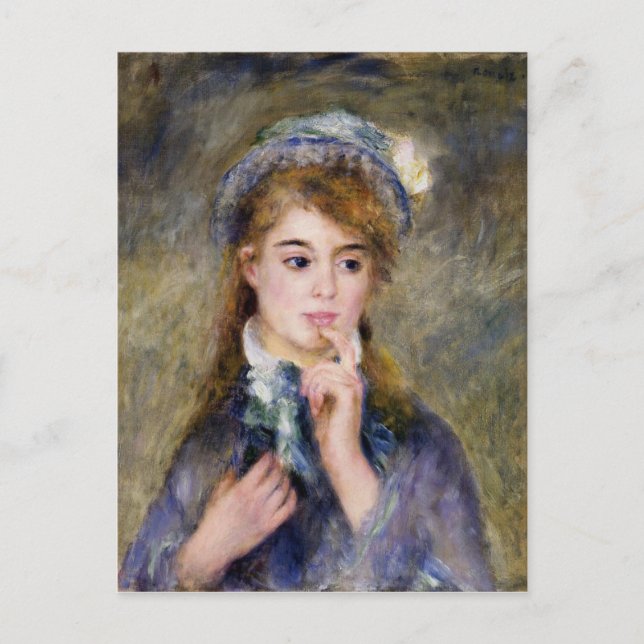 Carte Postale Renoir - L'Ingenue (Devant)