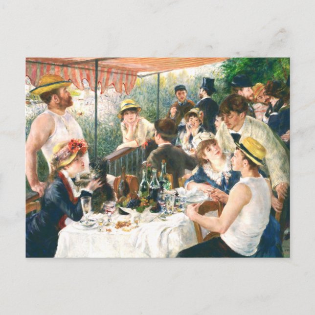 Carte Postale Renoir Luncheon de la Boating Party Renoir (Devant)