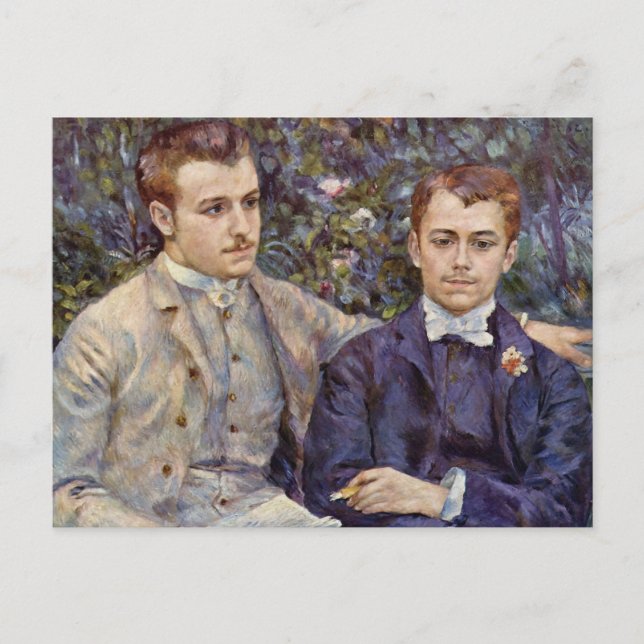 Carte Postale Renoir - Portrait d'un Frère Art (Devant)