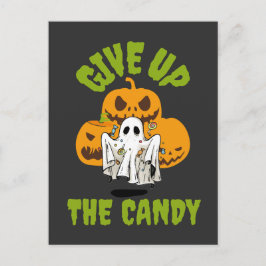 Carte Postale Renoncez À L'Halloween De Bonbons