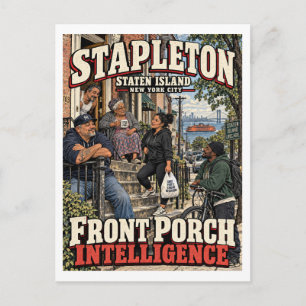 Carte Postale Renseignement de porche avant de Stapleton
