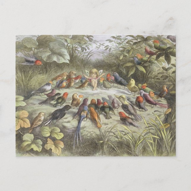 Carte Postale Répétition vintage à Fairyland (Devant)