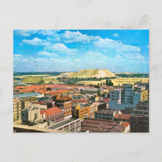 Carte Postale Réplique Vintage Johannesburg, mines d'or