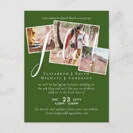 Carte Postale Report mariage Changement de date Réception