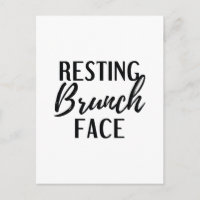 Repose de la face de Brunch