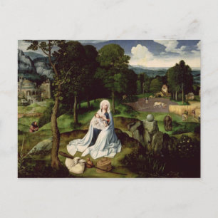 Carte Postale Reposez-vous sur le vol vers l'Egypte