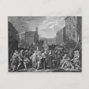 Carte Postale Représentation de la Marche des Gardes