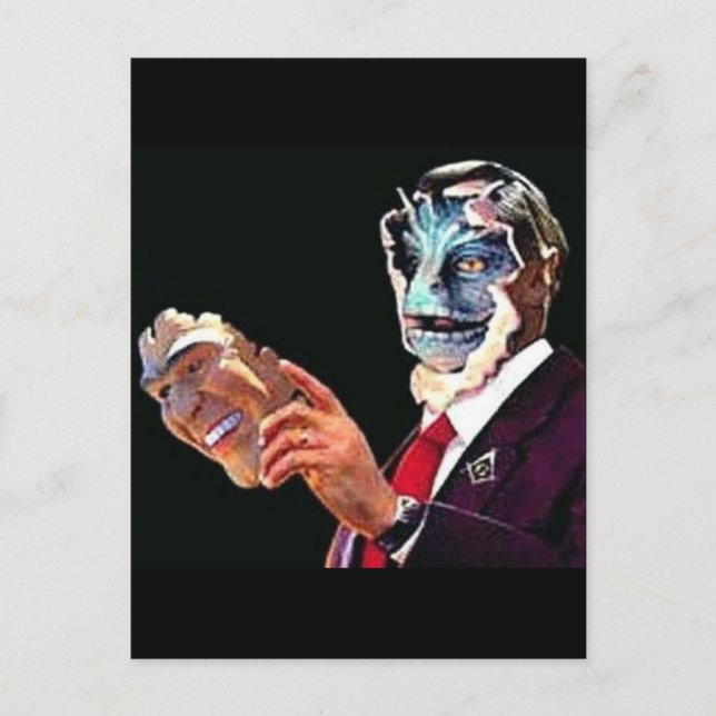 Carte Postale reptilien (Devant)