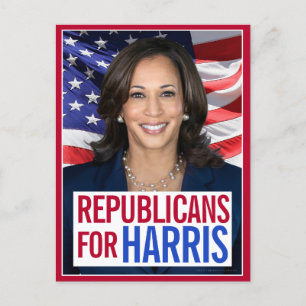Carte Postale Républicains pour le président Kamala Harris Photo