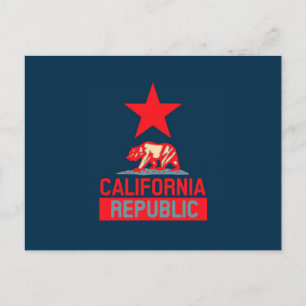 Carte Postale République de Californie à l'esprit urbain