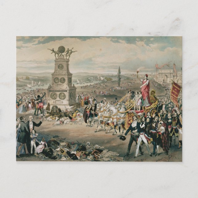 Carte Postale République démocratique et sociale universelle (Devant)