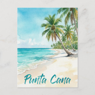 Carte Postale République dominicaine Plage de Punta Cana