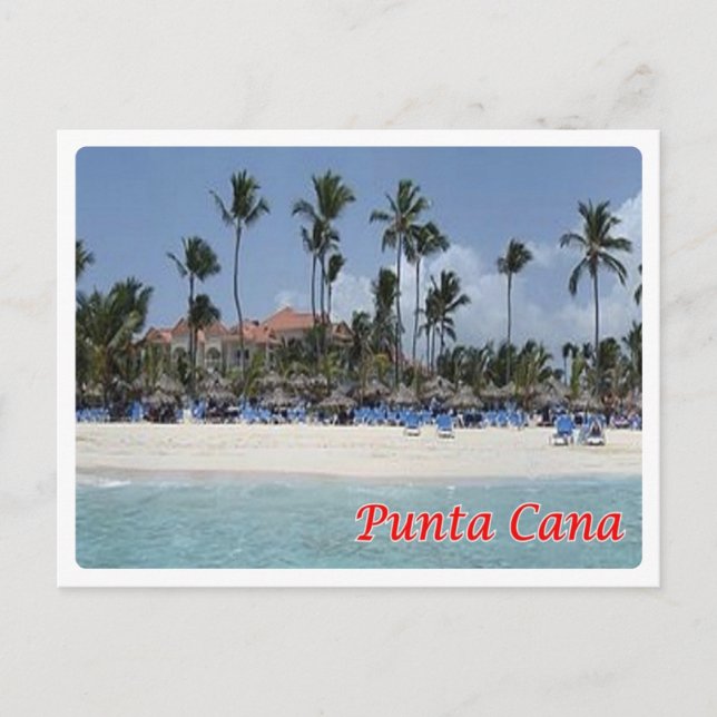 Carte Postale République Dominicaine - Punta Cana - (Devant)