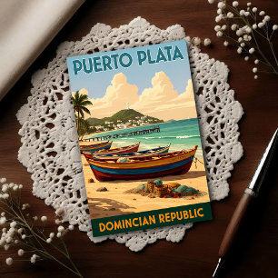 Carte Postale République dominicaine : Voyages des années 1960