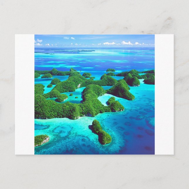 Carte Postale République tropicale des îles Palau (Devant)