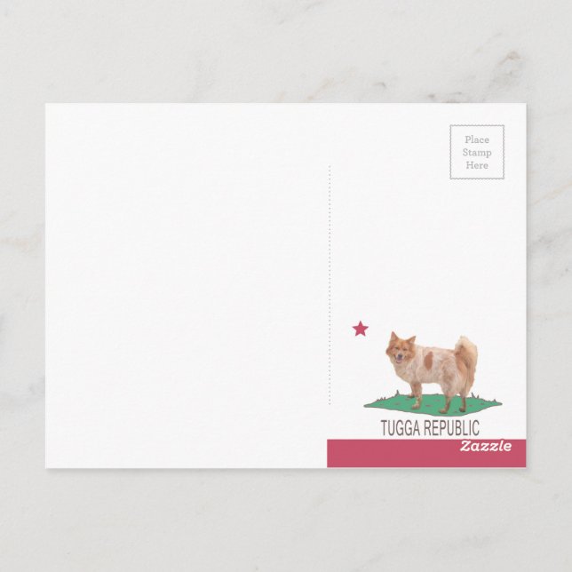 CARTE POSTALE RÉPUBLIQUE TUGGA (Dos)