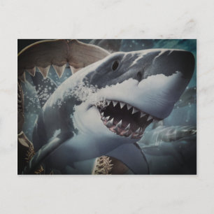 Carte Postale Requin