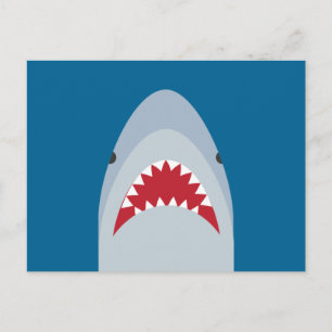 Carte postale requin