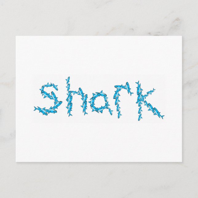 Carte Postale Requin (Devant)