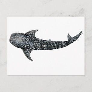 Carte Postale Requin de baleine