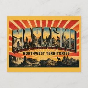 Carte Postale Réserve de parc national Nahanni Patrimoine de l'U