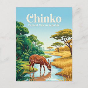 Carte Postale Réserve naturelle de Chinko République centrafrica