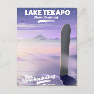 Carte Postale réservez un voyage aujourd'hui lac Tekapo Nouvelle
