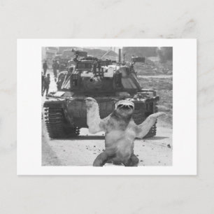 Carte Postale réservoir et paresse