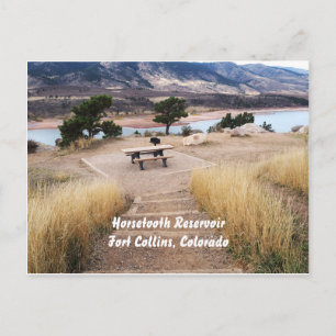 Carte Postale Réservoir Horsetooth, Fort Collins, Colorado