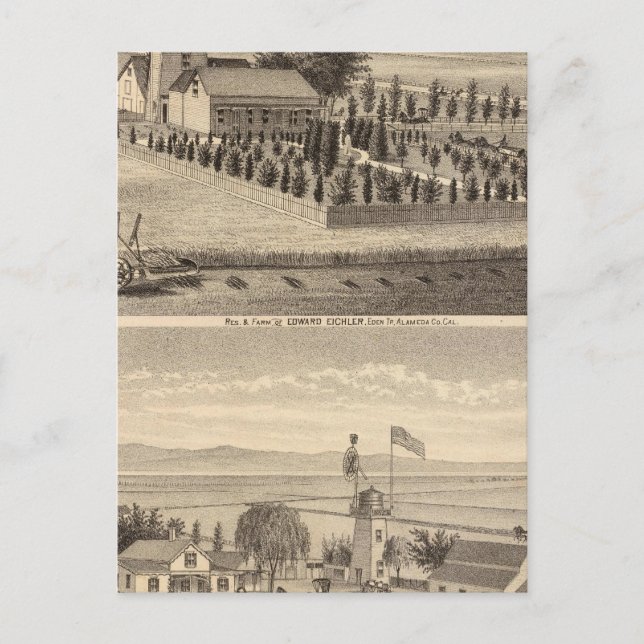 Carte Postale Résidences Eichler, Meyer (Devant)