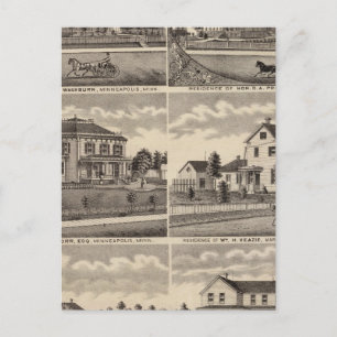 Carte Postale Résidences en Minnesota