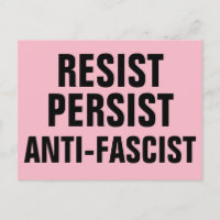 Résiste à la résistance anti-fasciste persistante